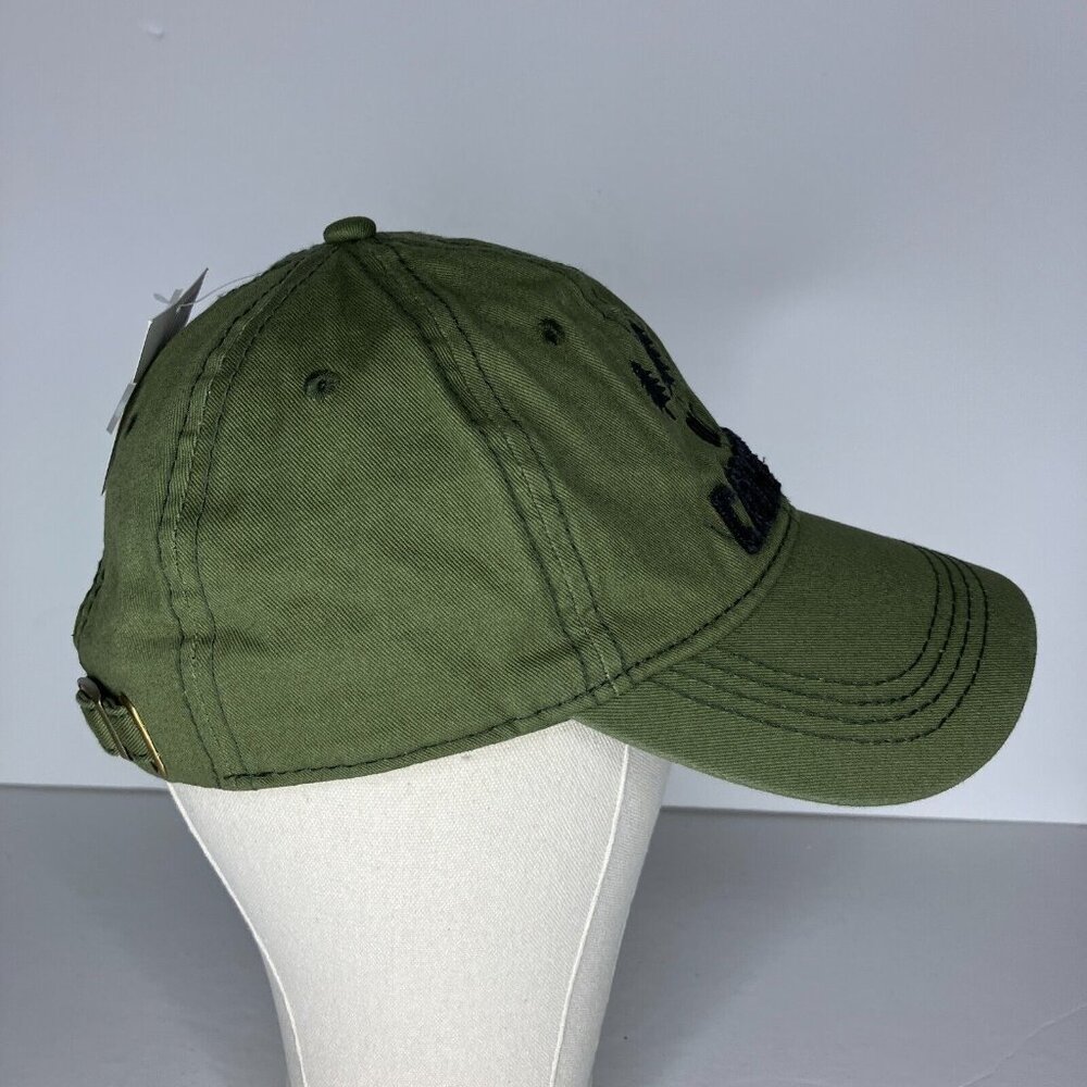 Out Camping Green Adjustable Hat - Picture 3 of 9